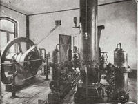 Maschinenhaus um 1900
